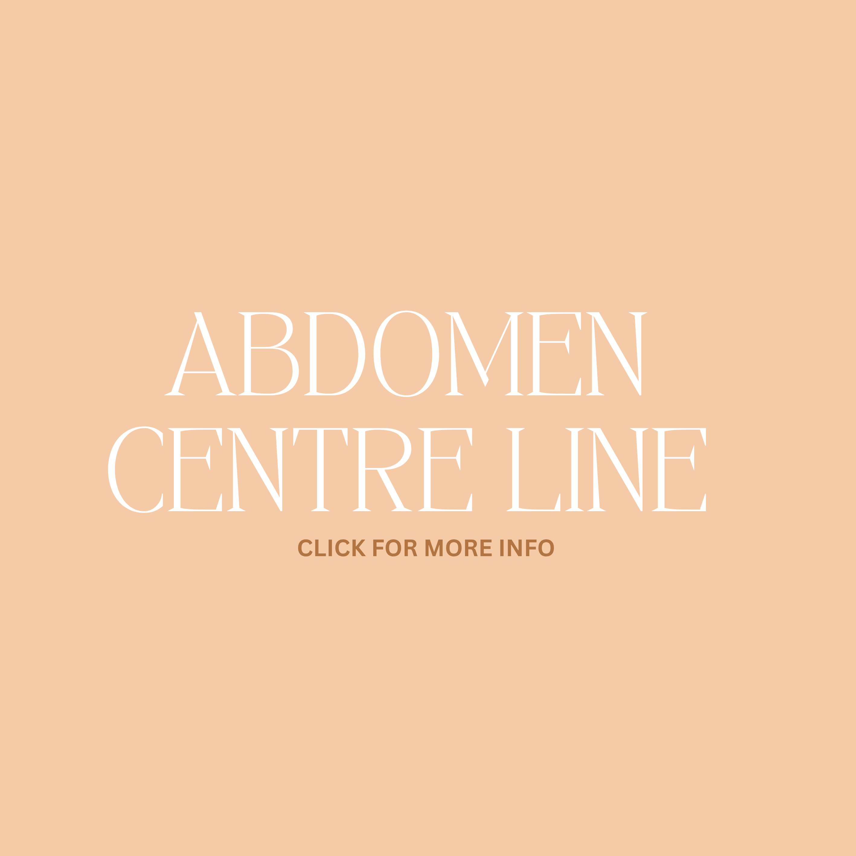 Laser - Abdomen centre line