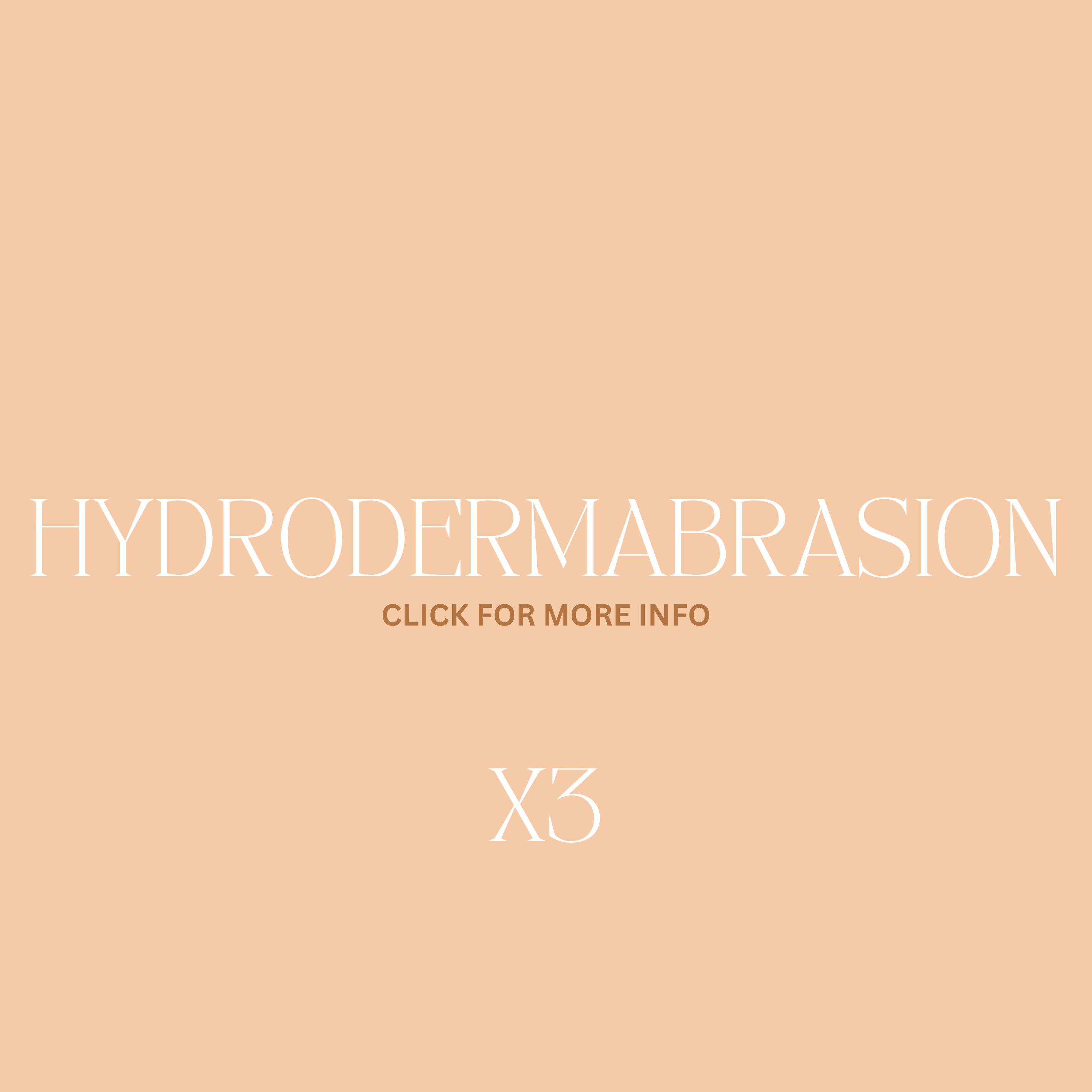 Facial packages - Hydrodermabrasion x 3