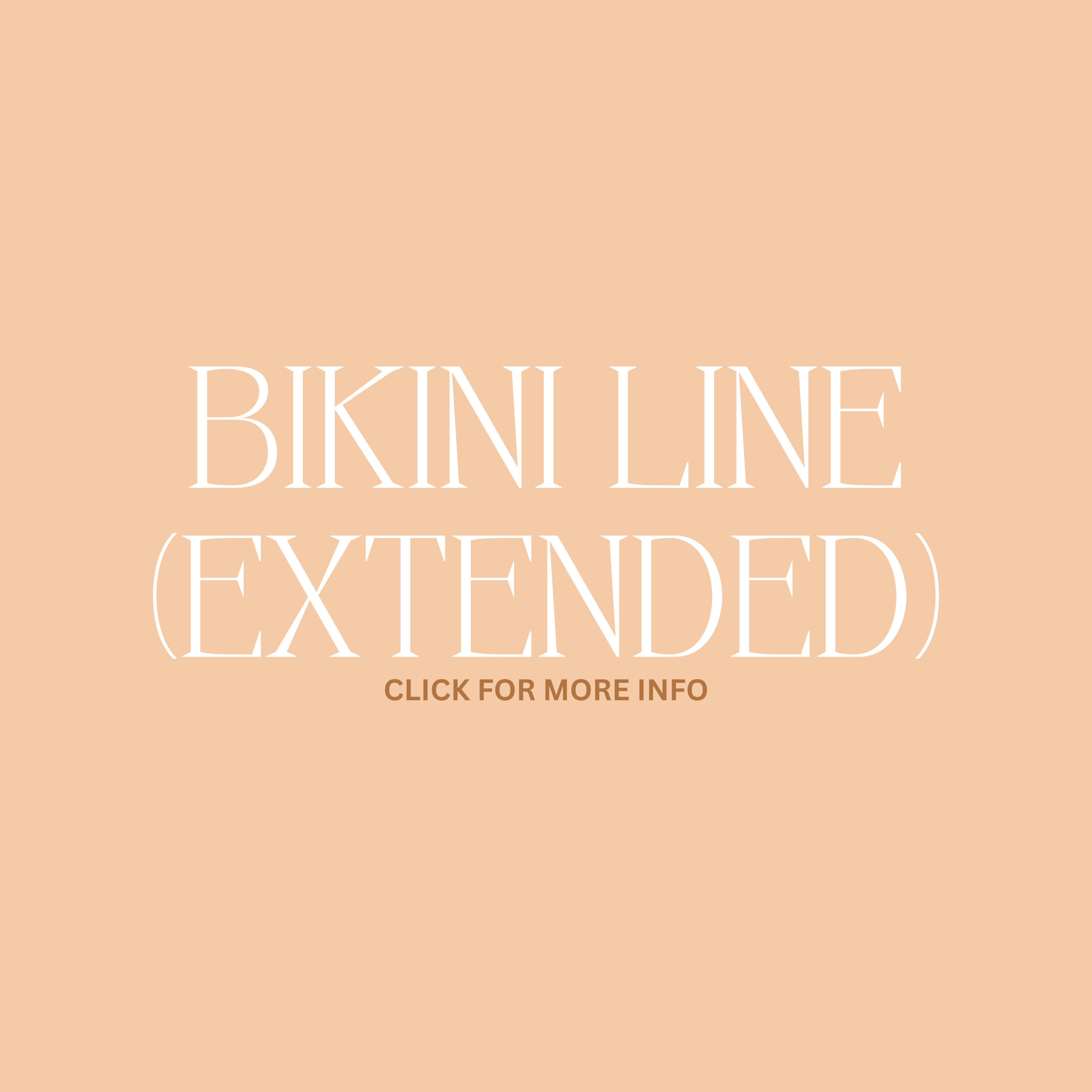 Laser - Bikini line (extended)
