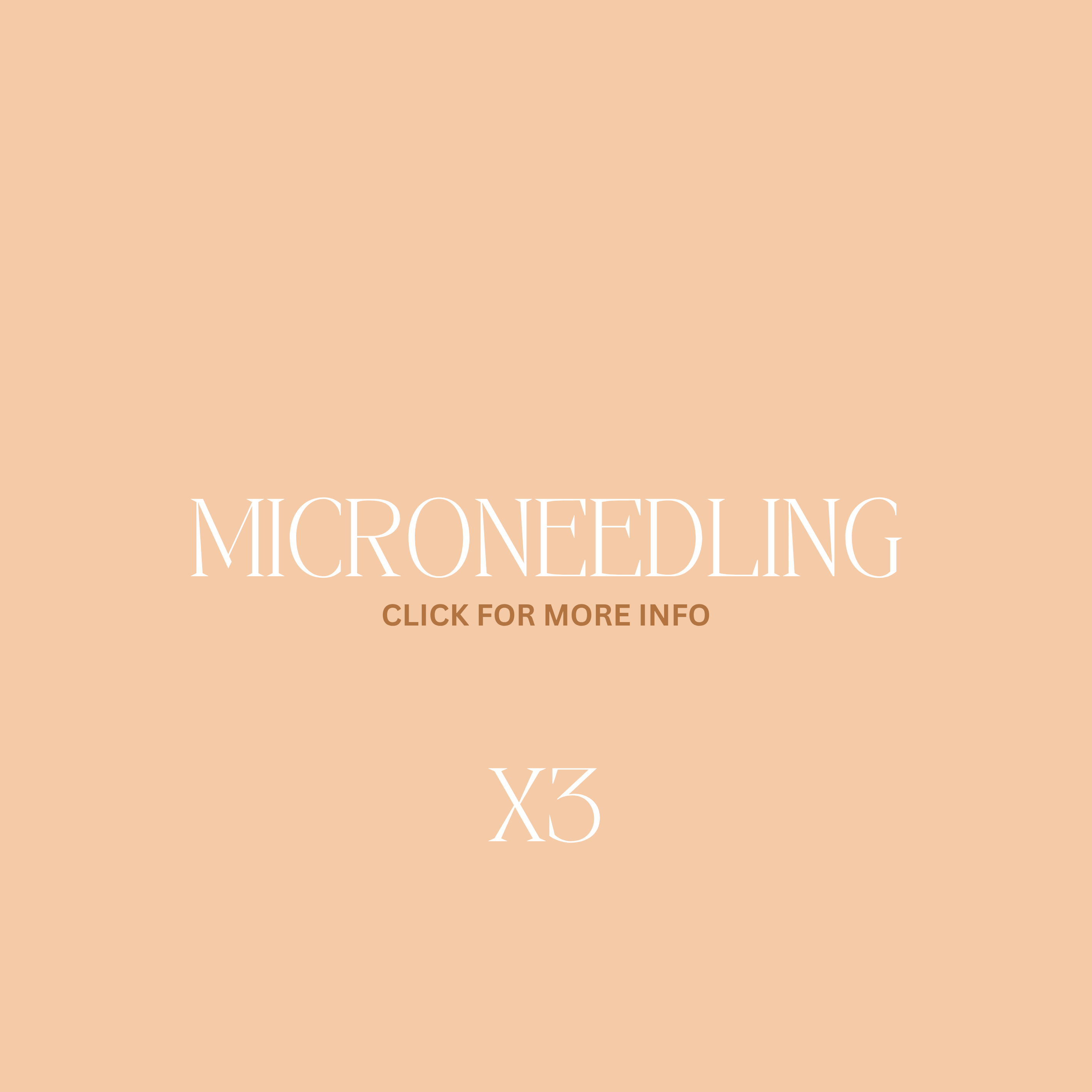 Facial packages - Microneedling x3