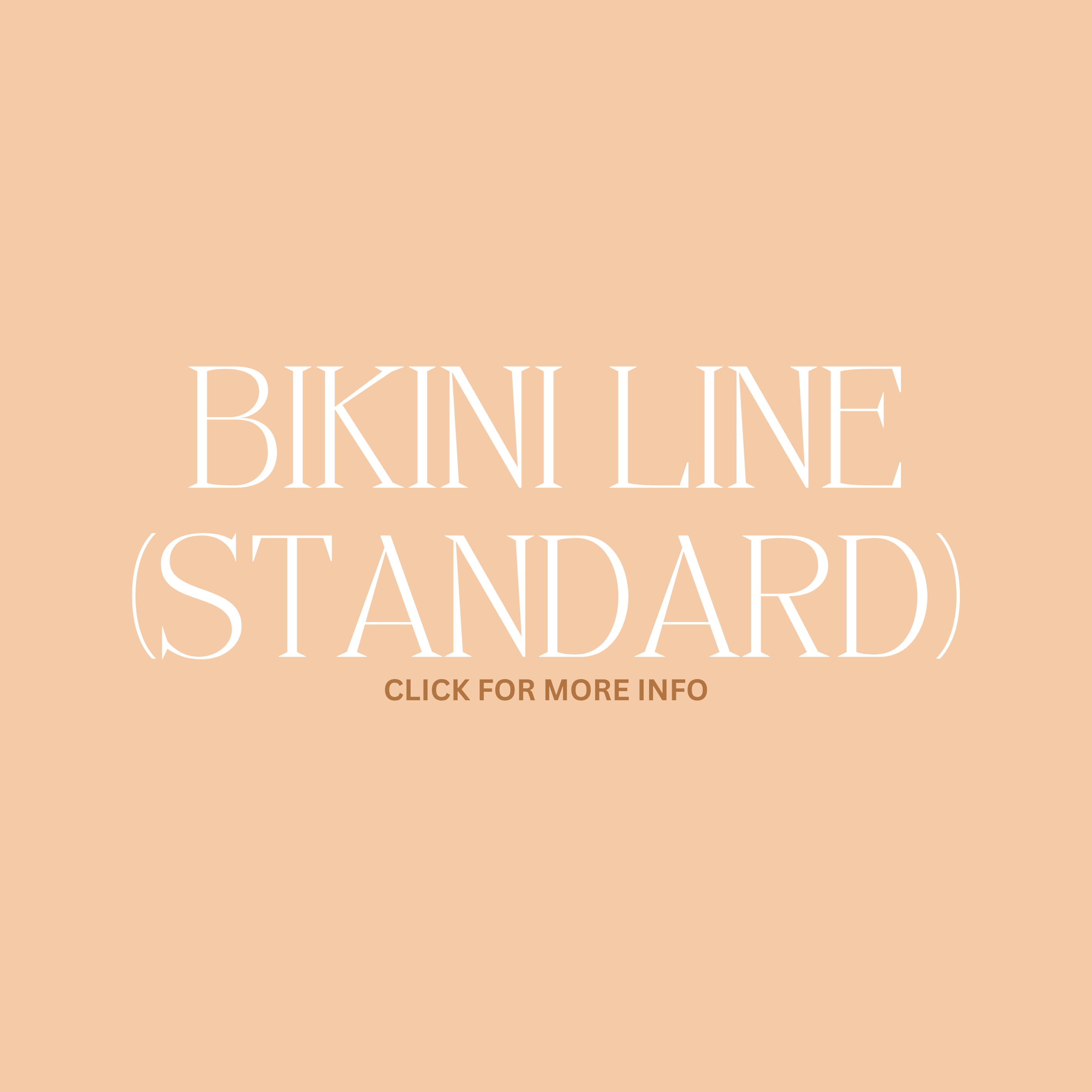 Laser - Bikini line (standard)
