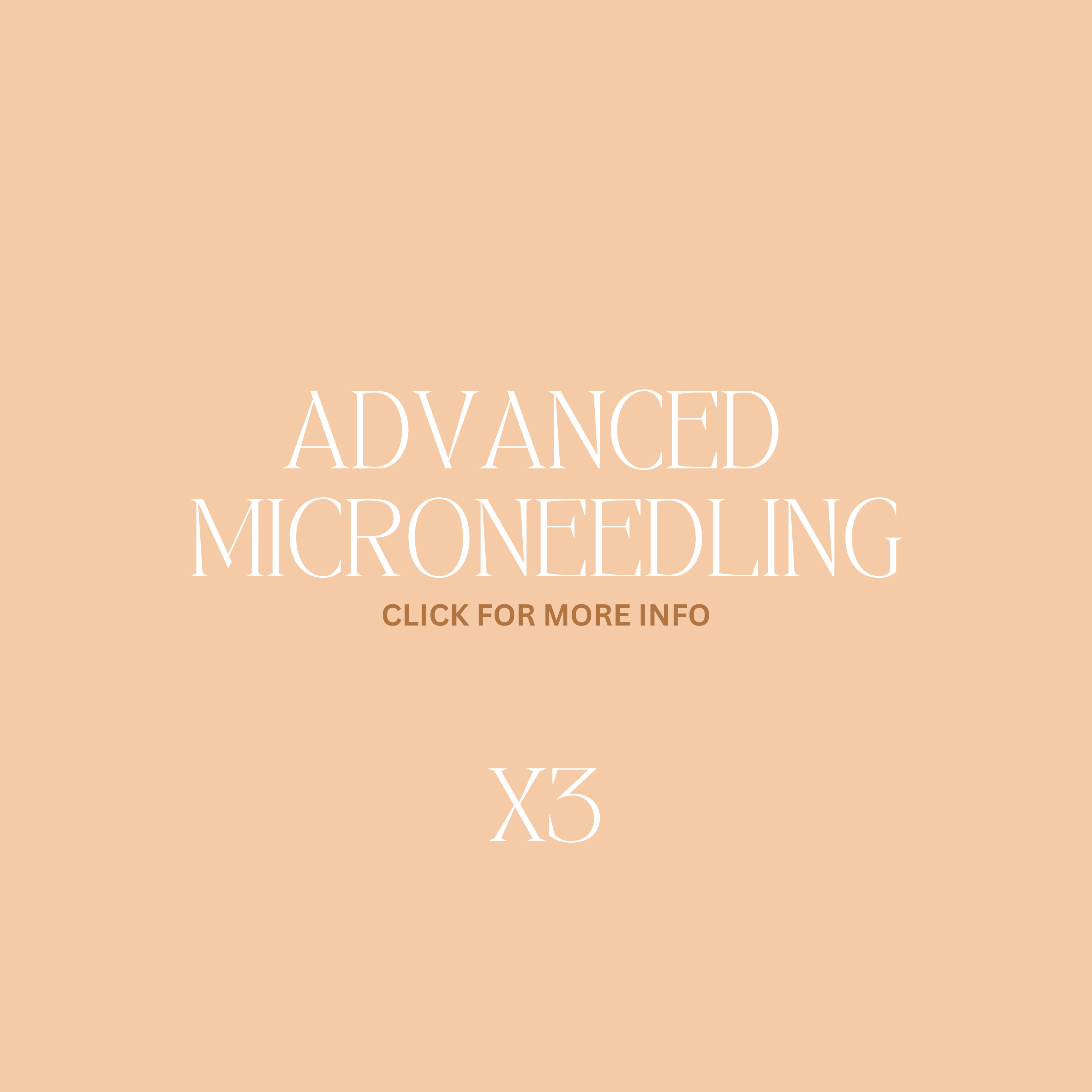 Facial packages - Advanced Microneedling x 3